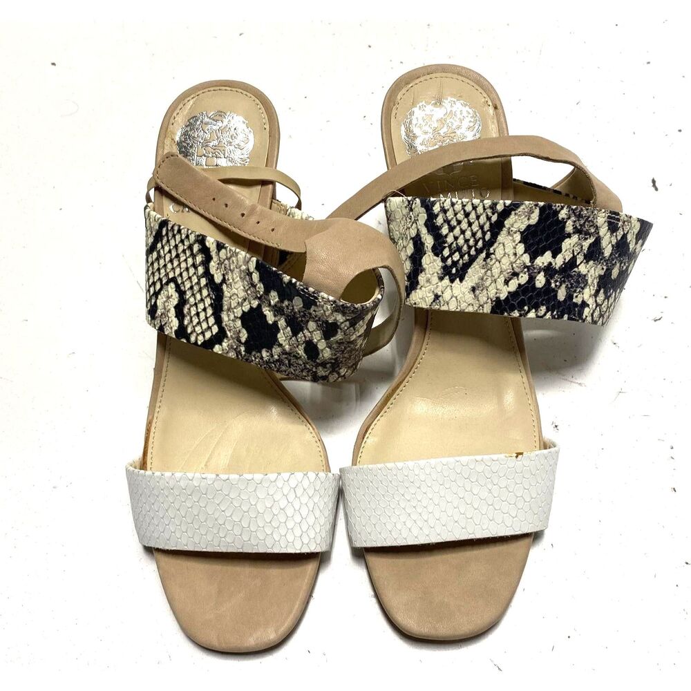 Vince Camuto Warma Chunky Block Heels Women's Size 8.5M (39)
